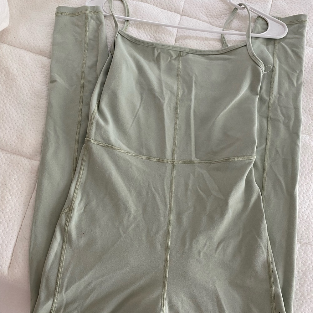 Aritzia Sage Green Jumpsuit